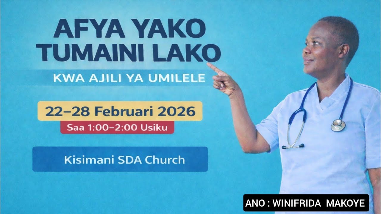 DAY 3:LISHE BORA KWA MSINGI WA AFYA BORA