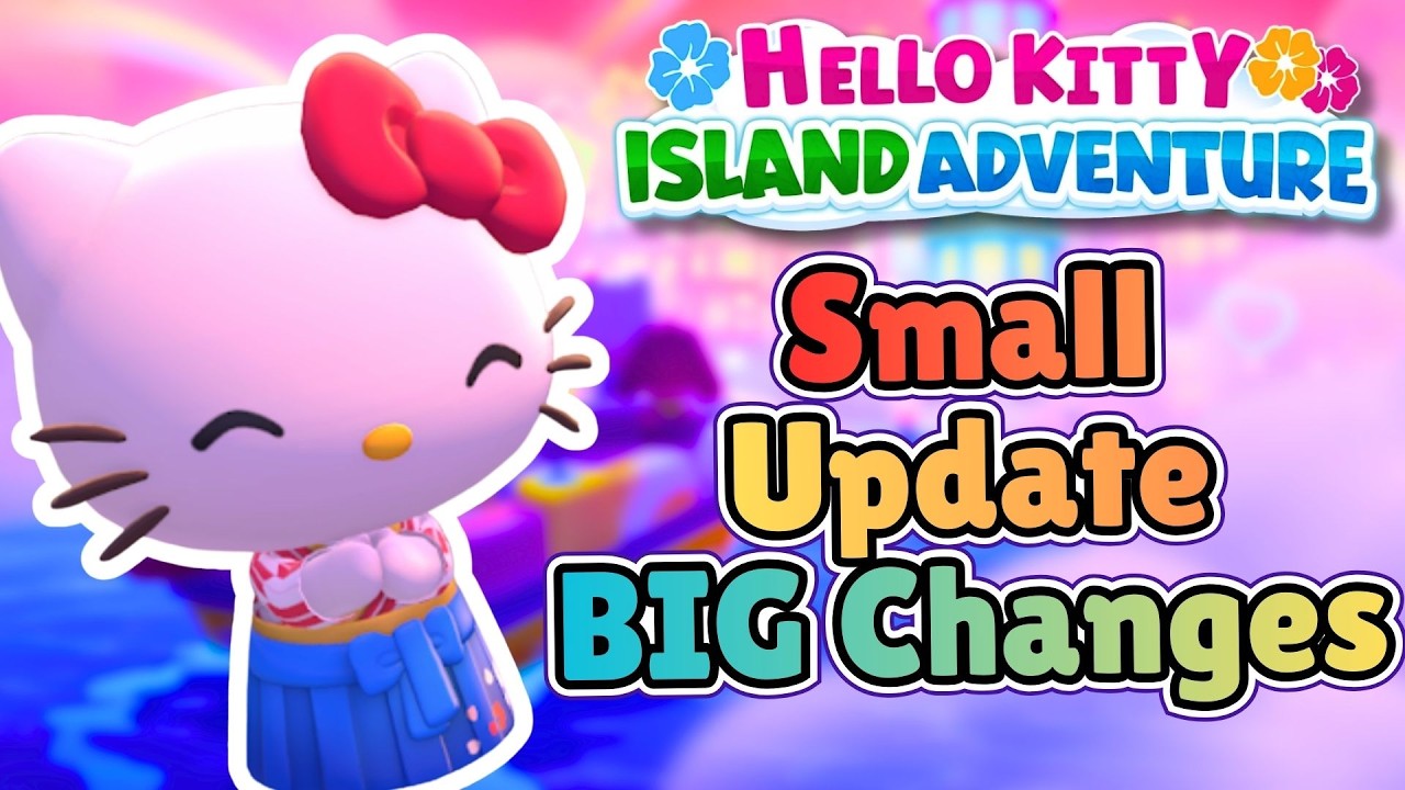It FEELS Like a NEW Game! 🎀 Hello Kitty Island Adventure 2.13 Update