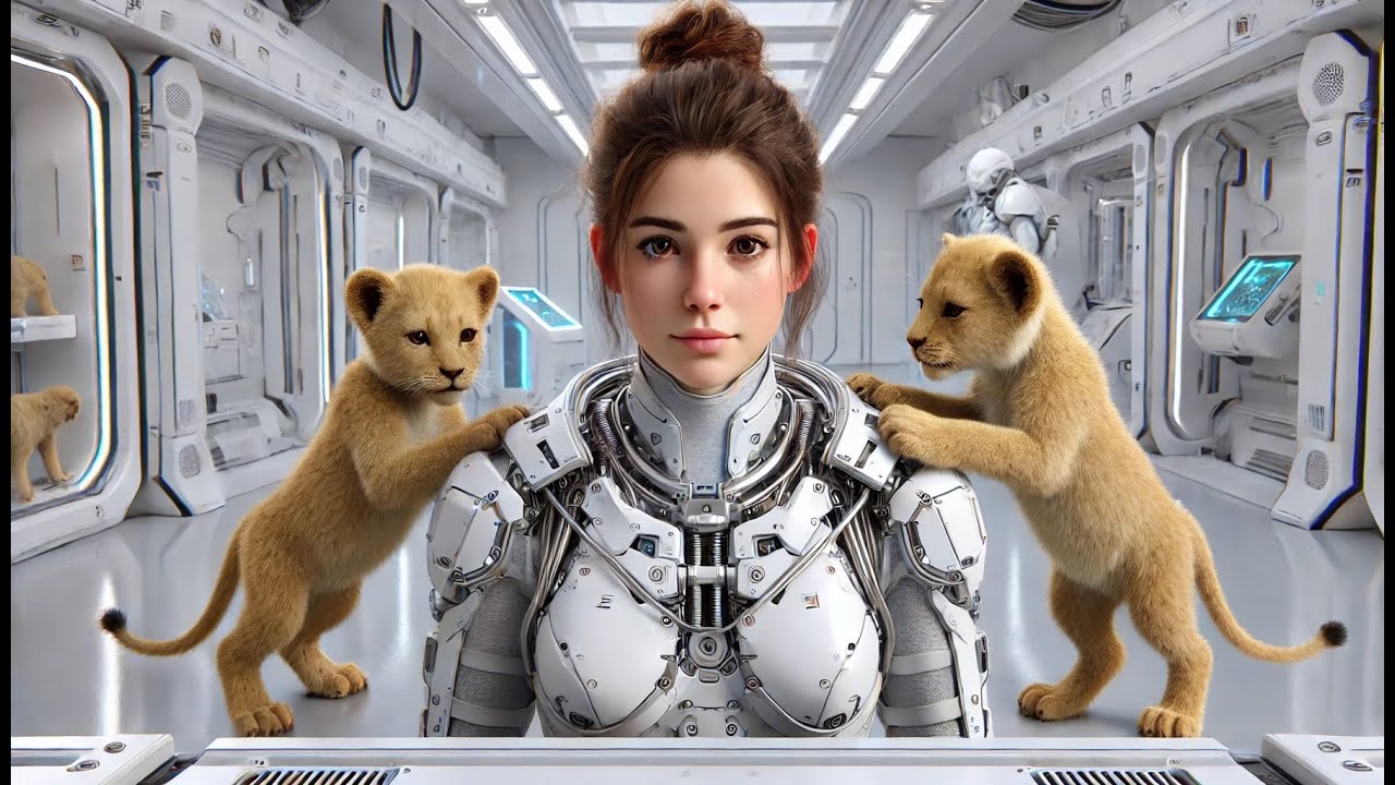 The Human Was Repairing Her Armor — The Cubs Crawled Inside to ‘Help’ | SCI-FI | HFY