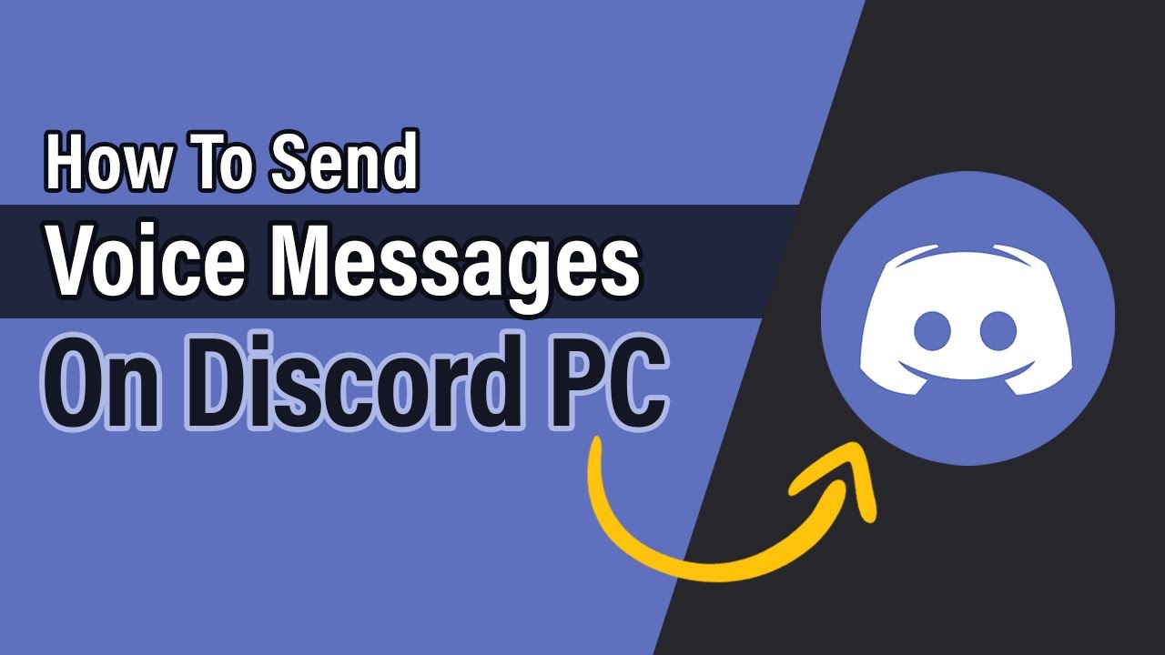 How To Send Voice Messages On Discord PC