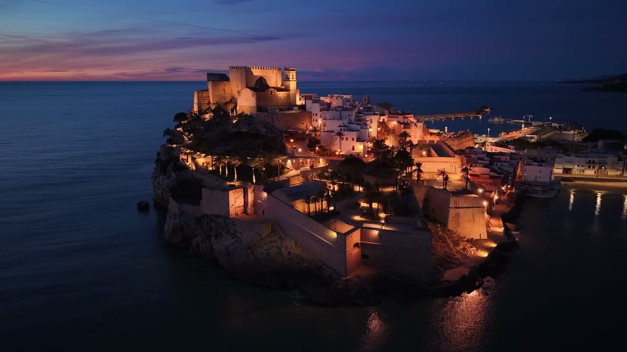 Amanece en Peñiscola