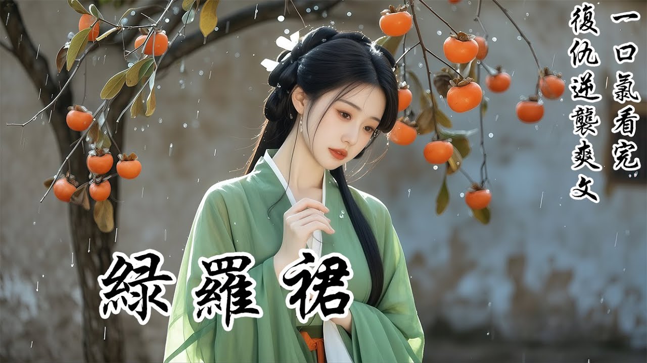 【綠羅裙】阿娘拿着和離書，決然離開的那一刻，我笑了！和離那天，她穿著綠羅裙。我撇撇嘴：「阿娘人老珠黃，綠裙顯黑，晴姨膚白貌美，不如留給她穿。」