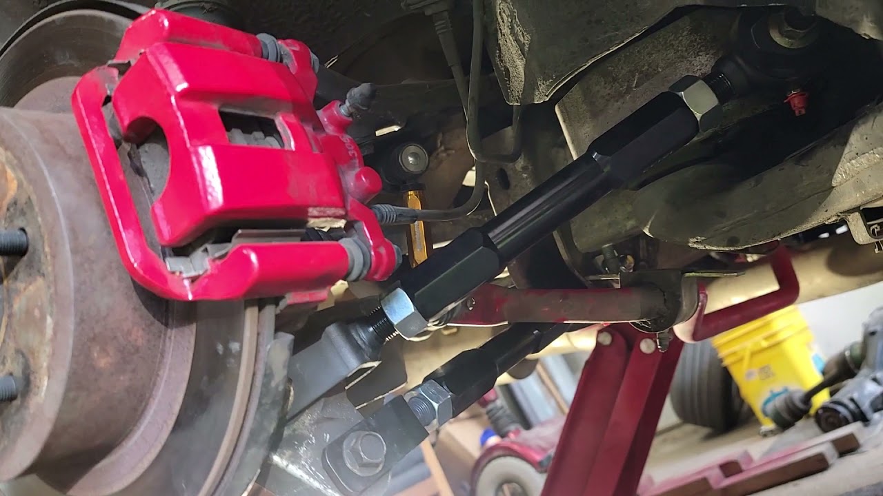 Z1 motorsports camber kit install part 1 350z