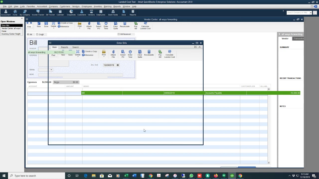 Landed Costs in QuickBooks premier | The #1 Amazon and Quickbooks Integration.