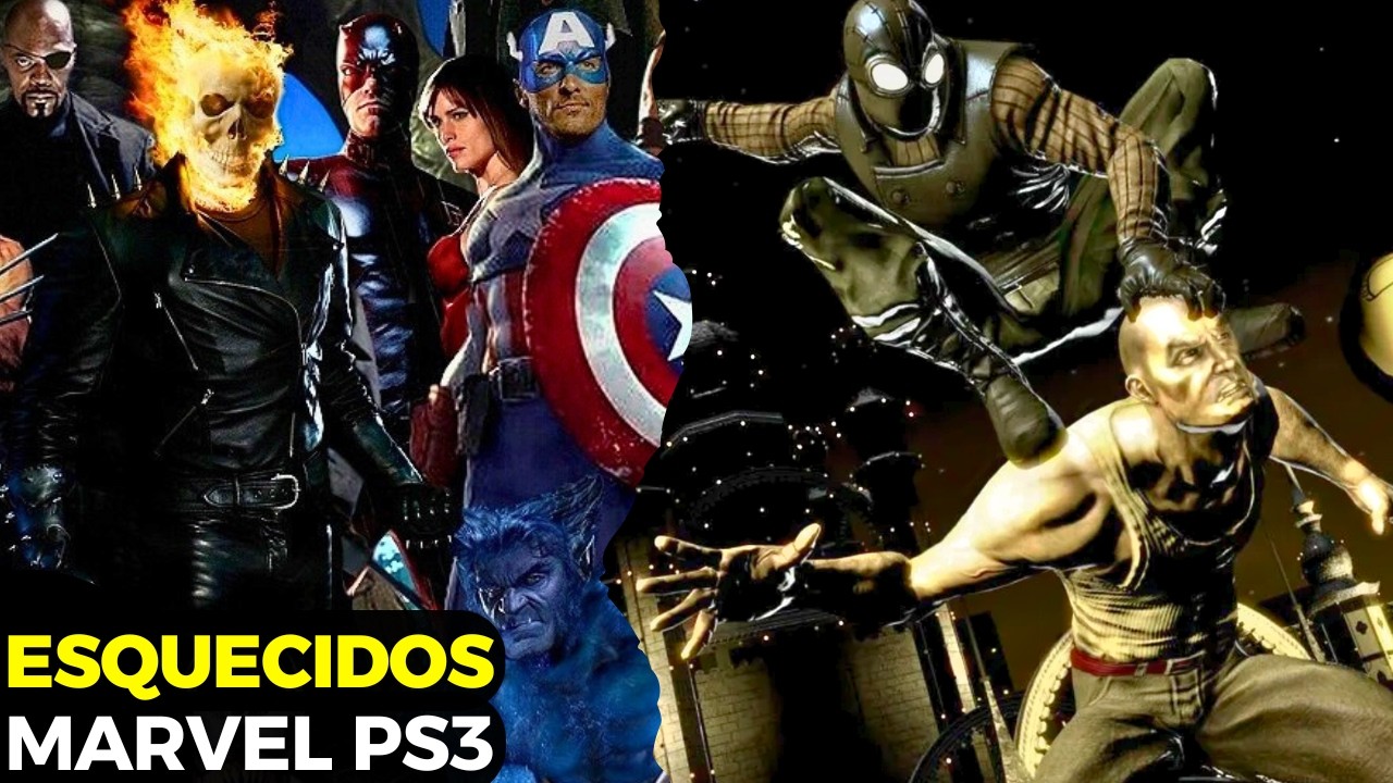 6 JOGOS DA MARVEL NO PS3 QUE VOC&Ecirc; ESQUECEU QUE EXISTIAM!