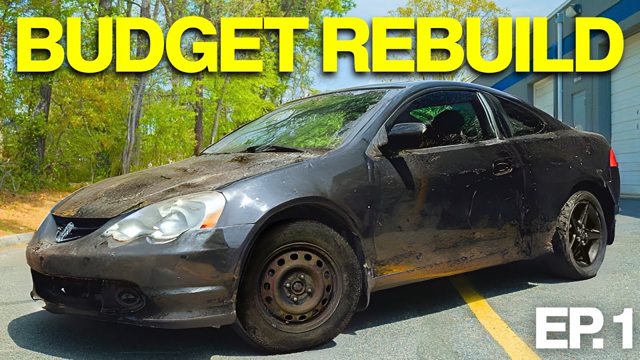 Restoring An Abandoned Acura RSX On A Budget!! EP. 1