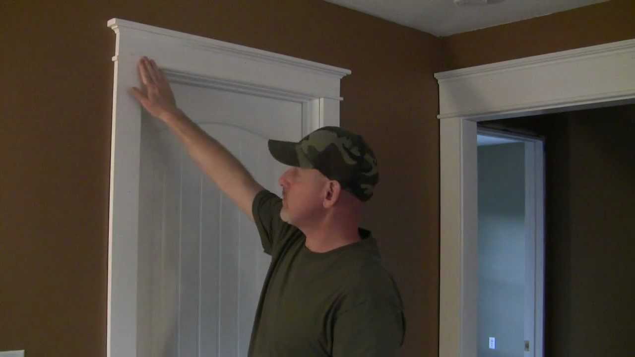 How to Trim a Craftsman Style Door Pt 1