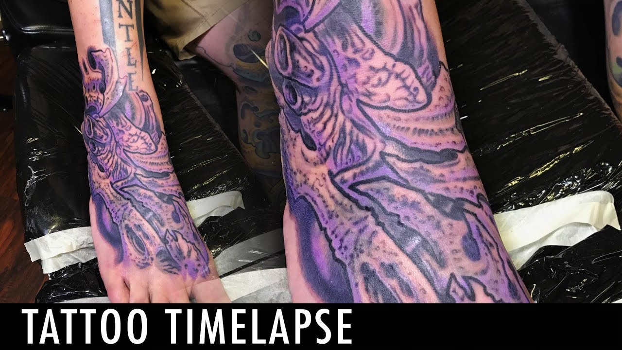 Tattoo Timelapse - Carson Hill