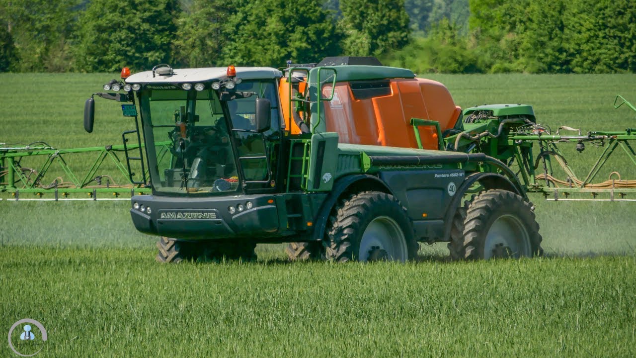 🟢2022 - AMAZONE Pantera 4502 W+, postrekovanie pšenice 🌾