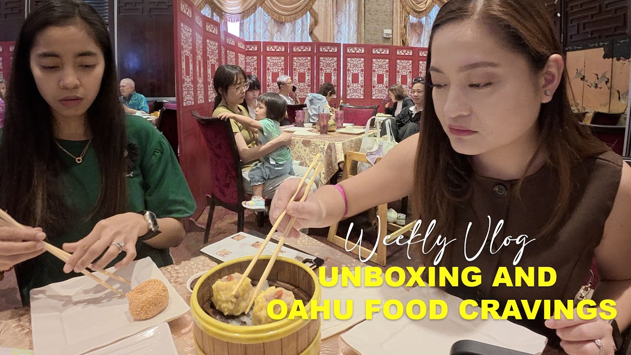 Weekly Vlog: Unboxing & Oahu Food Cravings