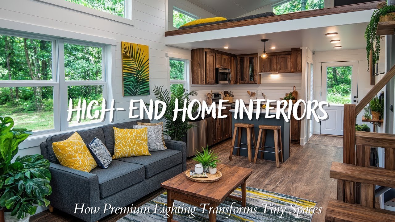 High-End Small Home Interiors: How Premium Lighting Transforms Tiny Spaces