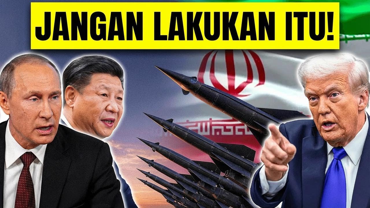 Rusia & China Beri Peringatan Keras Setelah Trump Ancam Bom Iran