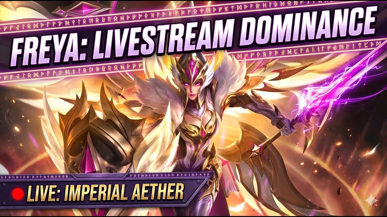 Mobile Legends Live 🔥 Afternoon chill stream with Freya, Clint, Alpha, Vexana & more