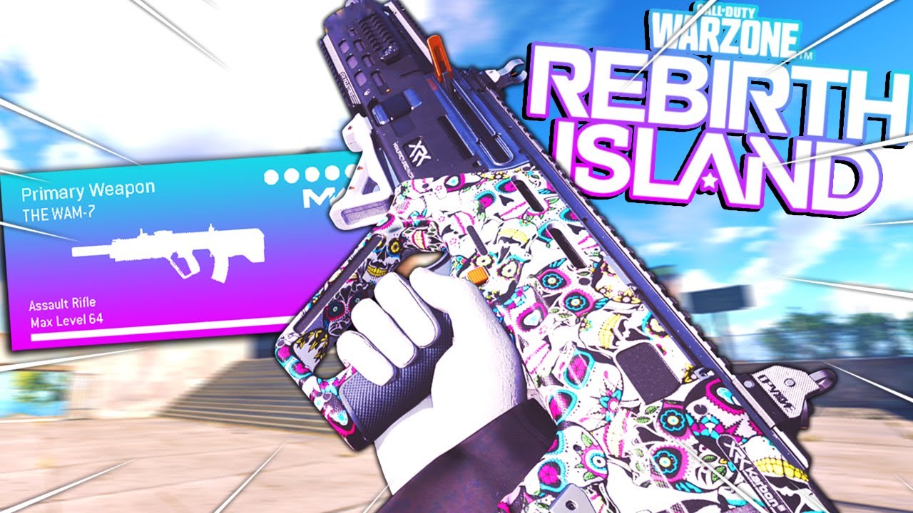 The RAM-7 Is INSANE On Alcatraz - It Has NO RECOIL? *Best RAM 7 Setup* (Rebirth Island - Warzone)