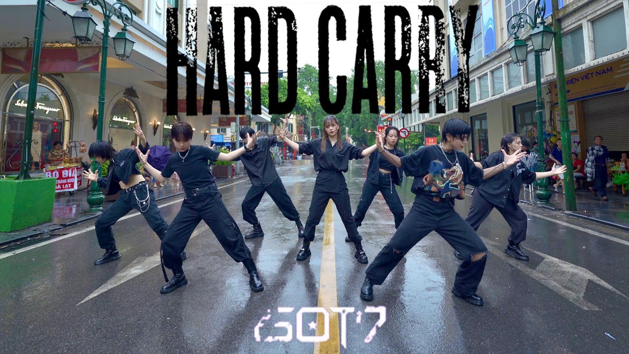 [KPOP IN PUBLIC]  GOT7  ''HARD CARRY (하드캐리)'' DANCE COVER BY DNS CREW FROM VIETNAM on the rainy day