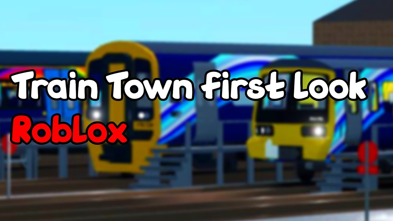 Train Town First Look | Roblox