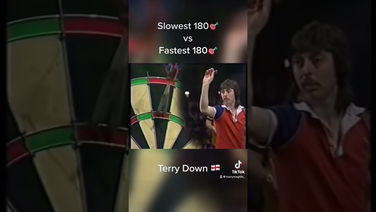 Slowest 180🎯 vs Fastest 180🎯