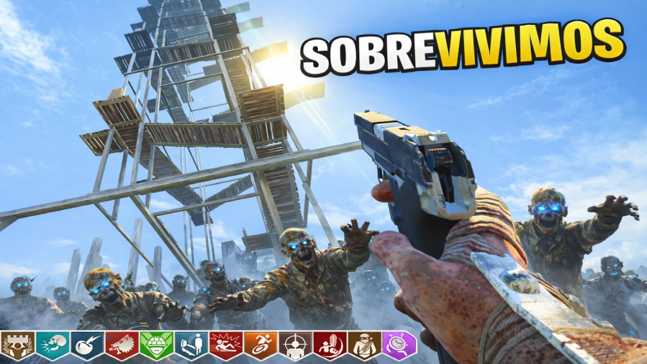 SOBREVIVIMOS AL TOWER VIKINGO | Black Ops 3 Zombies con Amigos