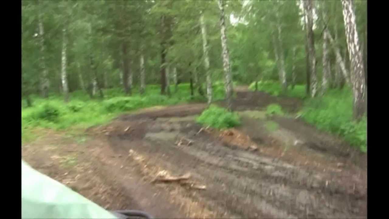 Квадроцикл cf-moto 500 2A в тайге /ATV cf-moto 500 2A taiga