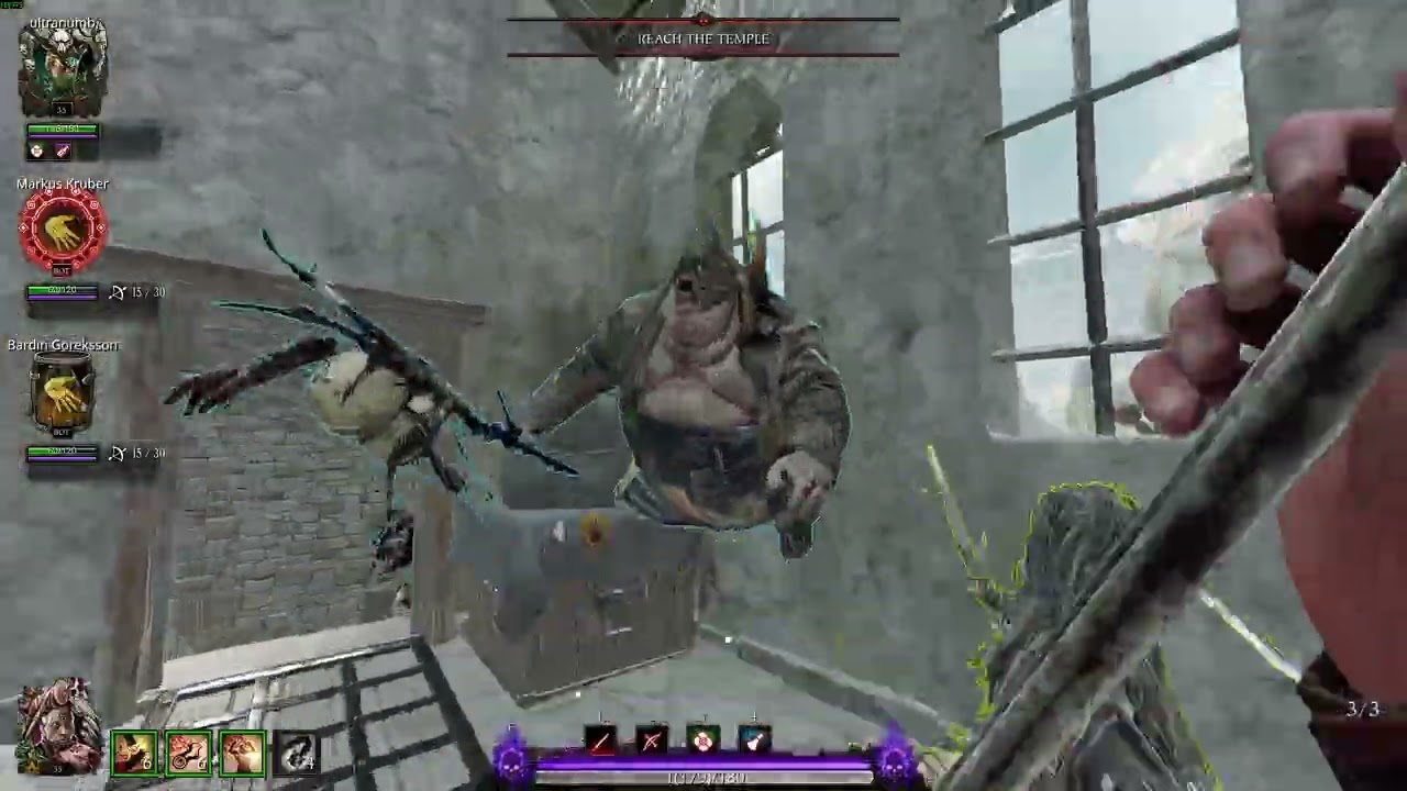 Vermintide 2, Cataclysm Deed(Vanguard+Horde) Zealot + Sott true duo.