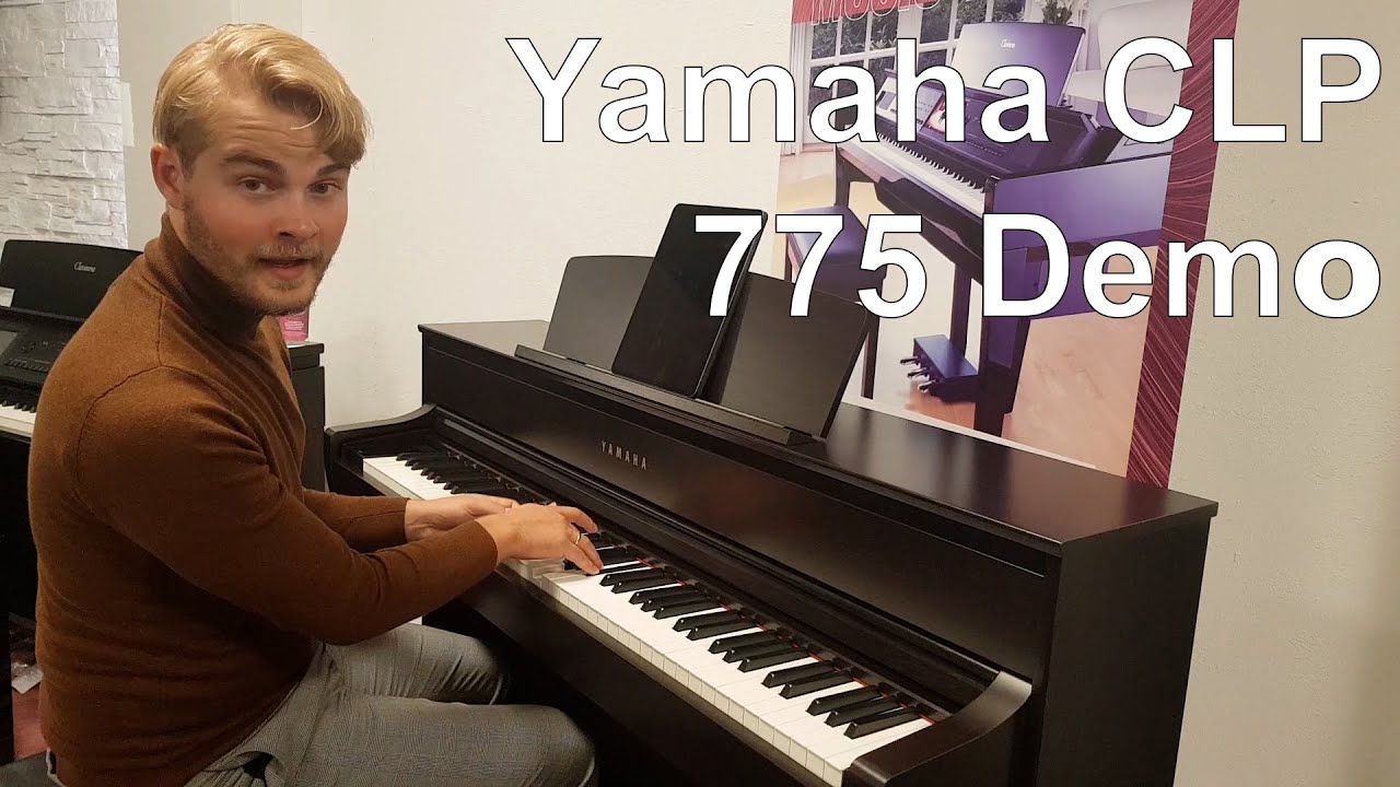 Yamaha CLP-775 Demo met Mark Brandwijk | Joh.deHeer