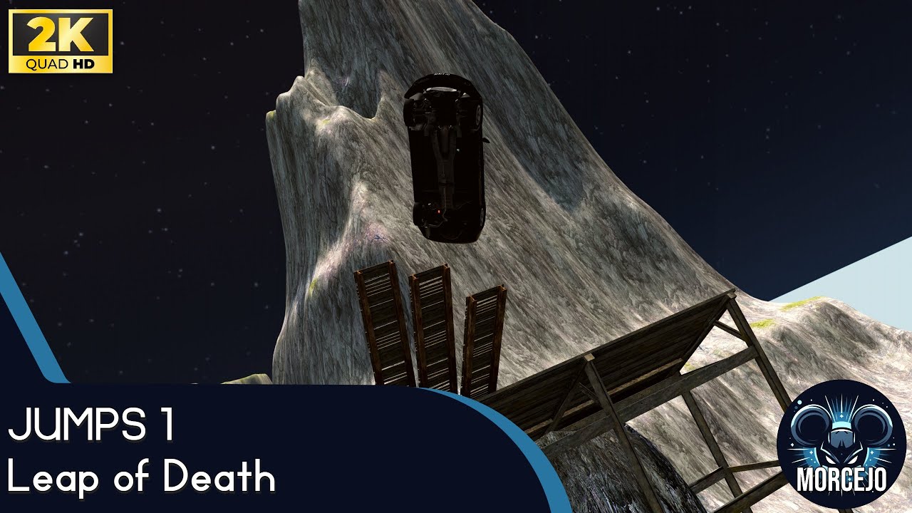 Jumps in the Leap of Death #1 - BeamNG Drive | Morcejo Gaming