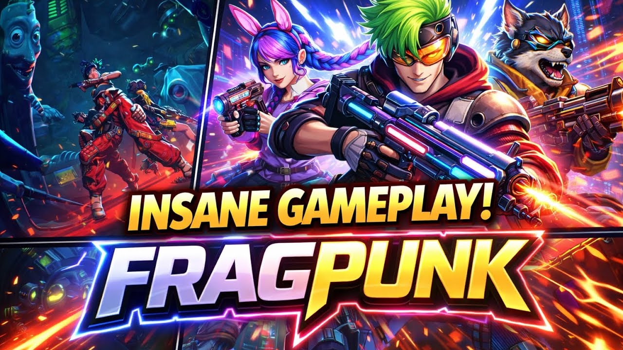 INSANE GAMEPLAY FRAGPUNK WITH FRIENDS