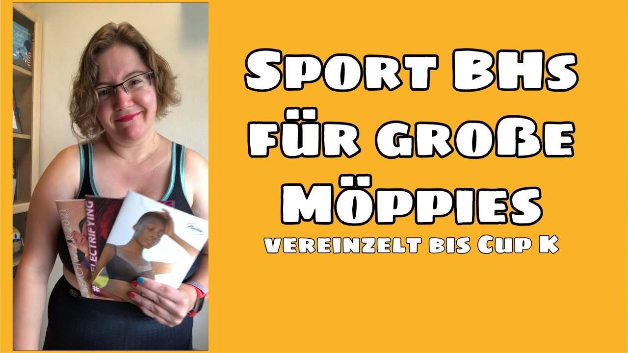 Sport BHs - Gro&szlig;e Gr&ouml;&szlig;en