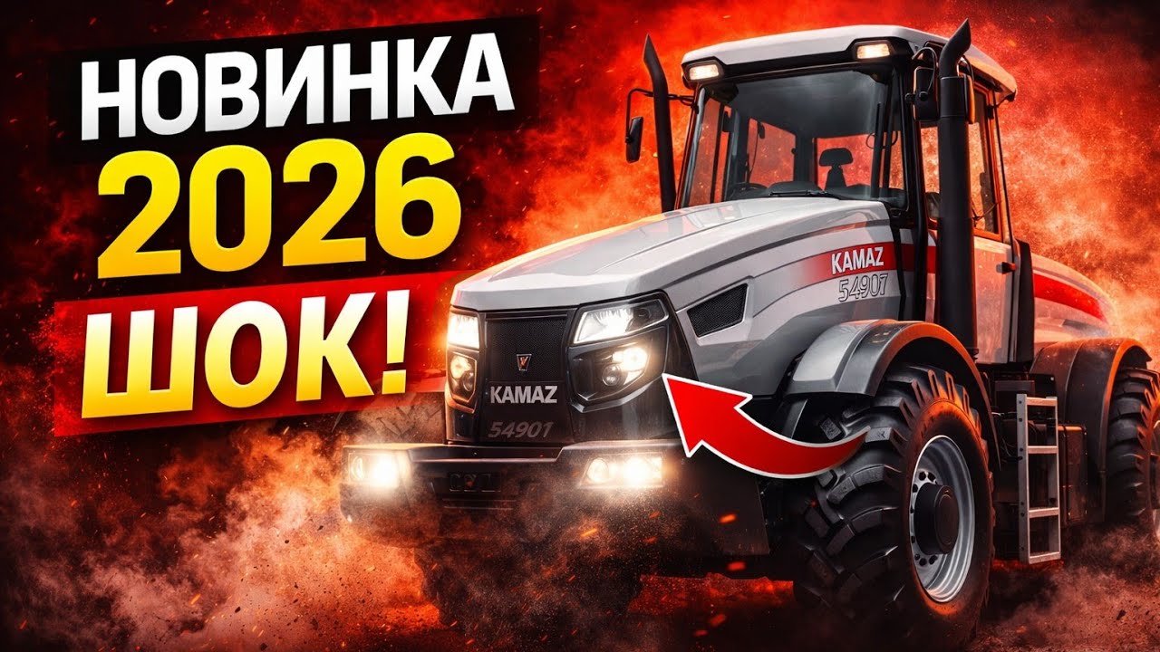 Новый KAMAZ-54902 (K5) — КамАЗ, Который УДИВИЛ Всех | Современный Тягач Будущего