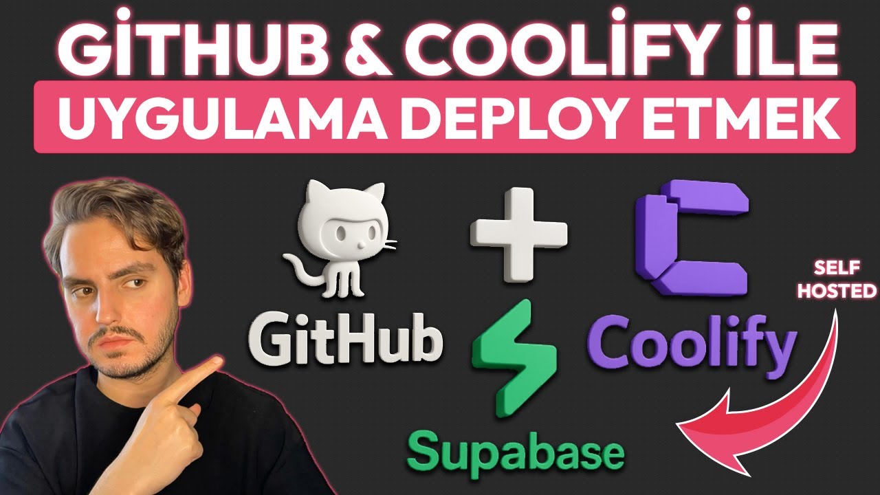 Kendi Sunucunda Full-Stack Uygulama: Sıfırdan Yayına! (GitHub + Coolify + Supabase + n8n)