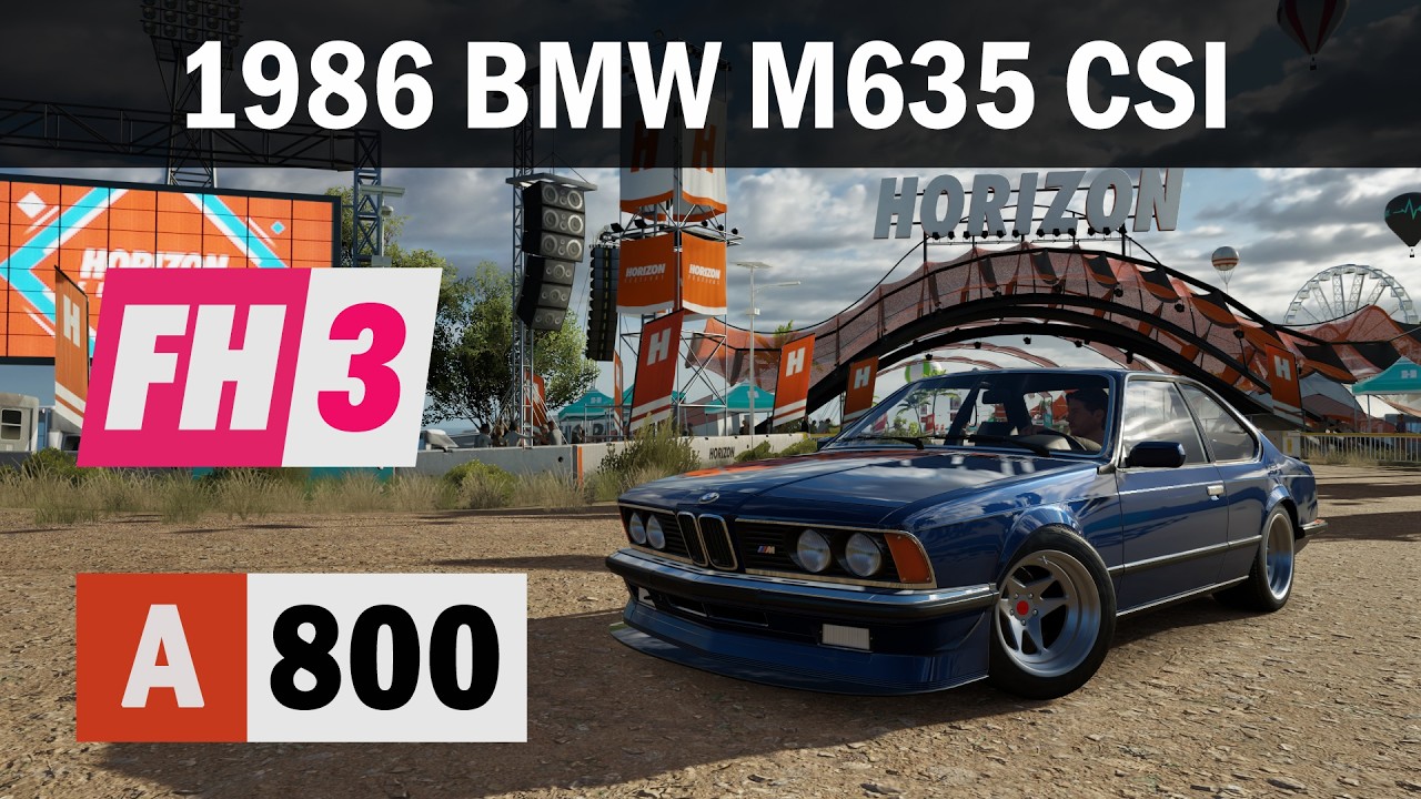 Forza Horizon 3 - 1986 BMW M635 CSI, Race