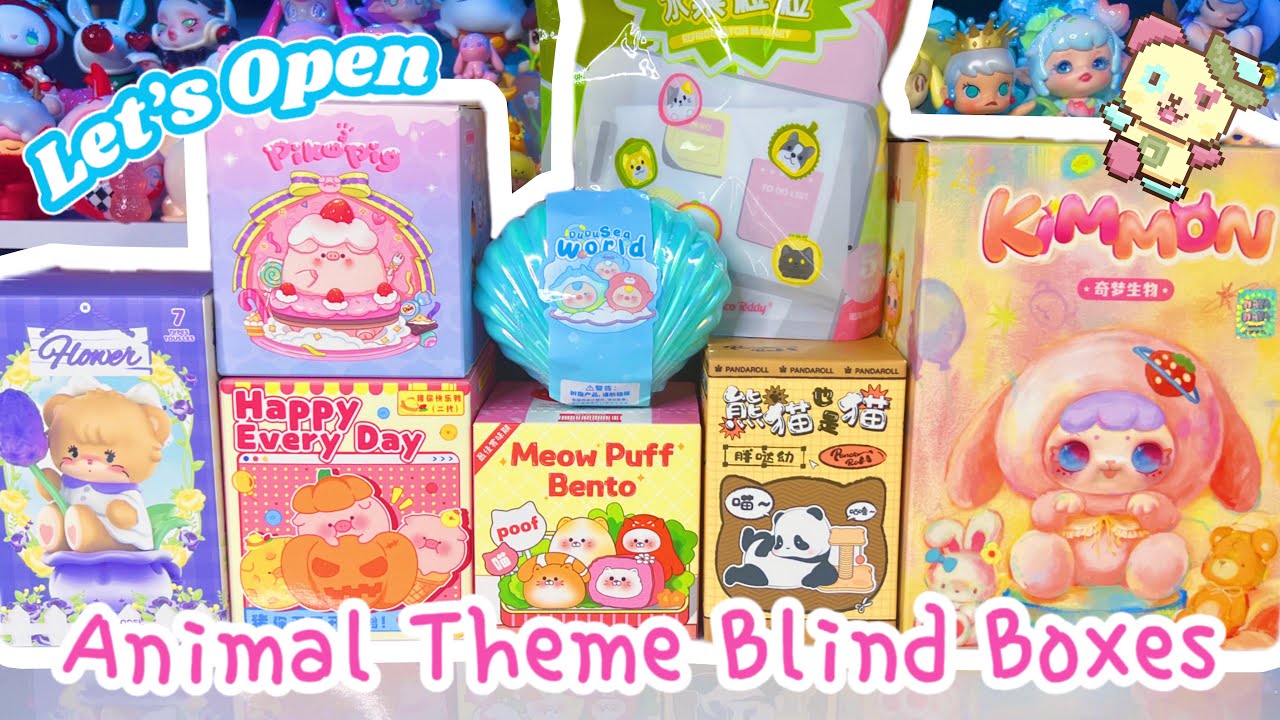 ANIMAL THEME BLIND BOXES EP 2 *♡* У МЕНЯ СПРЯТАНА ФИГУРА?!