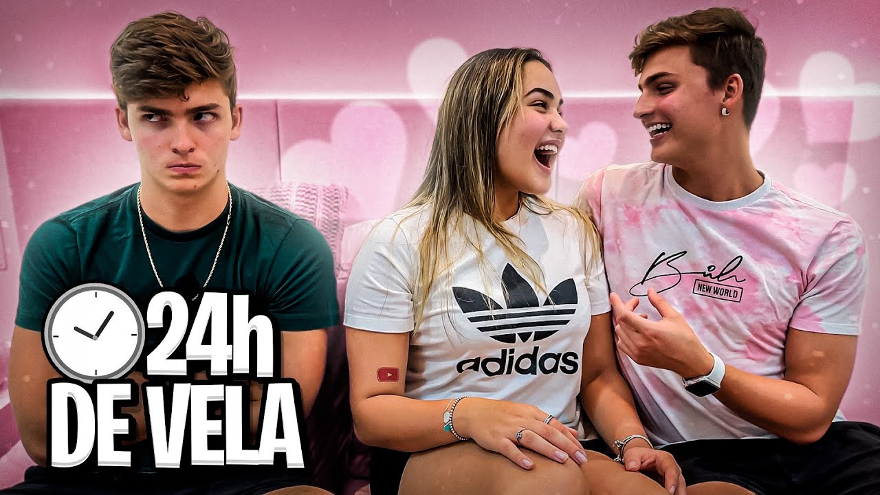 A LORRAYNE OLIVEIRA E O GABRIEL DEIXARAM O VINÍCIUS 24 HORAS DE VELA! •Irmãos Scribel•