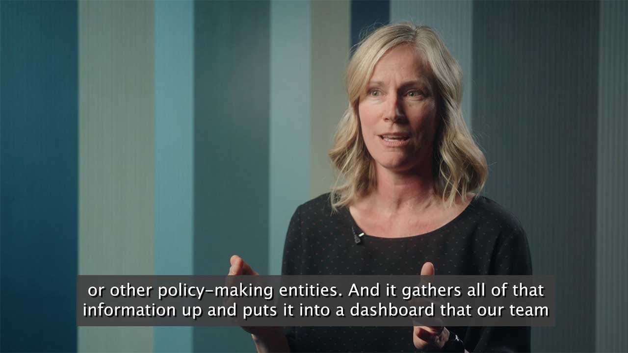 Could you describe one instrument used by your organization to improve your public policy practices?