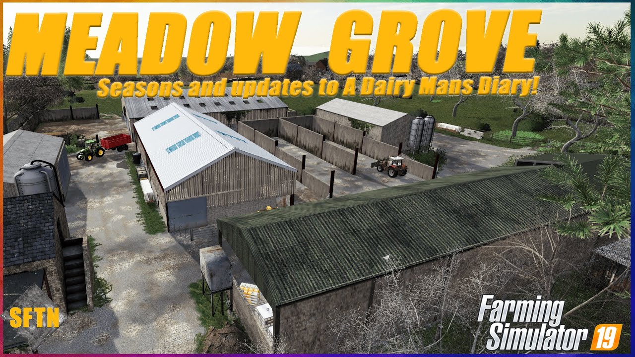 Meadow Grove with Seasons! | What will happen to Frank? | Farming Simulator 19