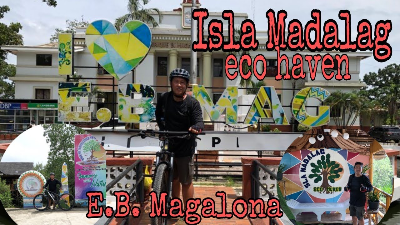 Isla Madalag eco haven / E.B. Magalona / Negros Occidental / bike vlog / team eagle/ Al Lanzky TV