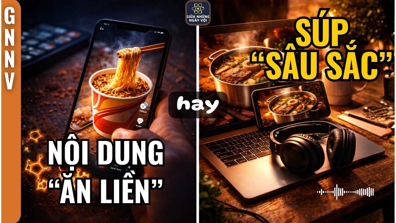 Người Ta Nghiện Xem Ngắn, Vì Sao Bạn Chọn Nghe Sâu?