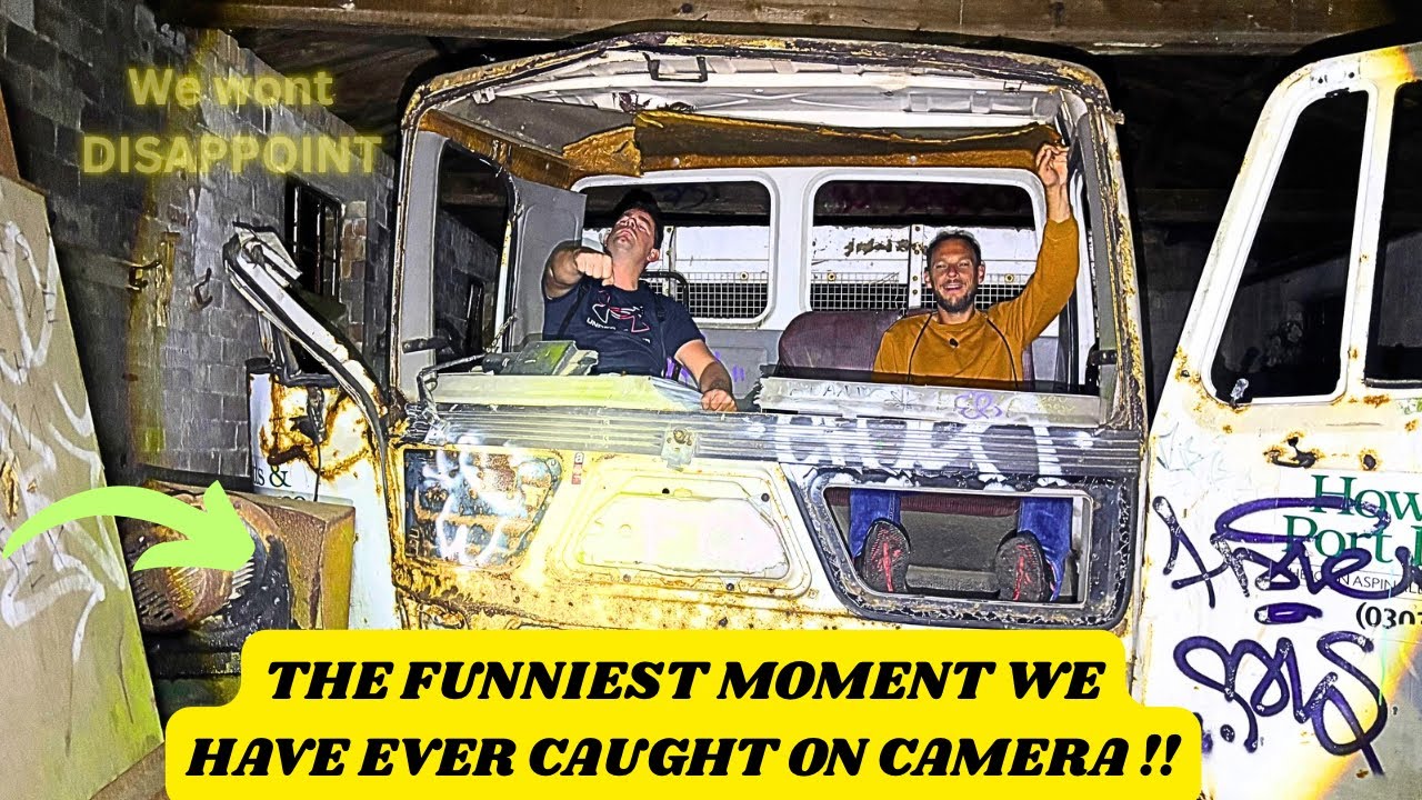 Haunted explore gone hilariously wrong at forgotten R.A.F. airfield 