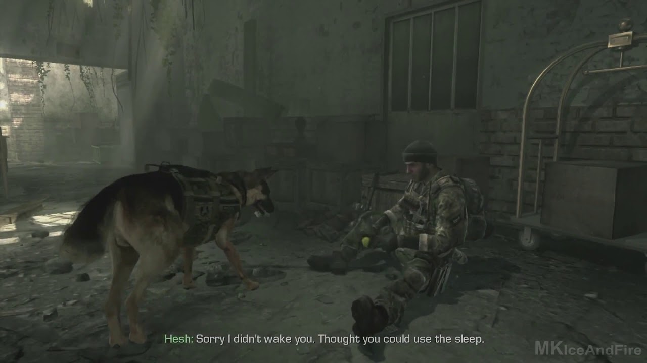First Appearance of Riley (COD Ghost)