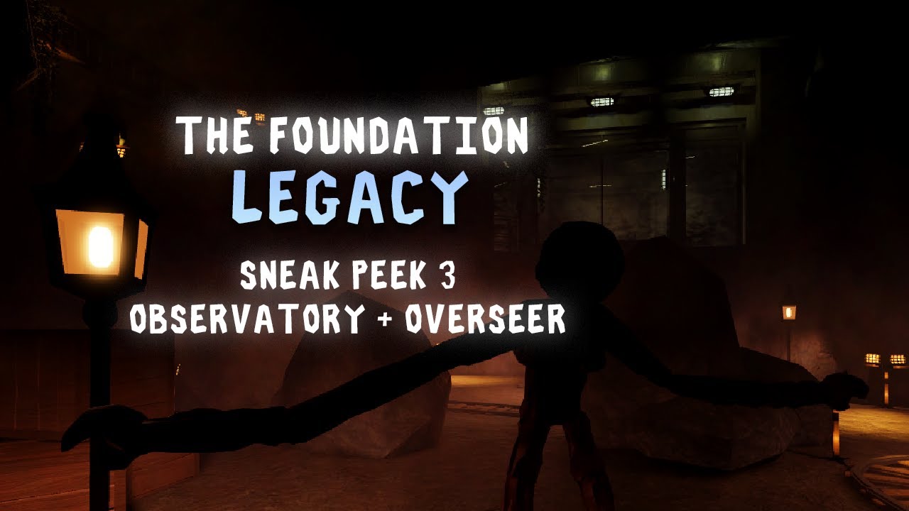 THE FOUNDATION Blue Build Remake - Sneak Peek 3 - Observatory + Overseer