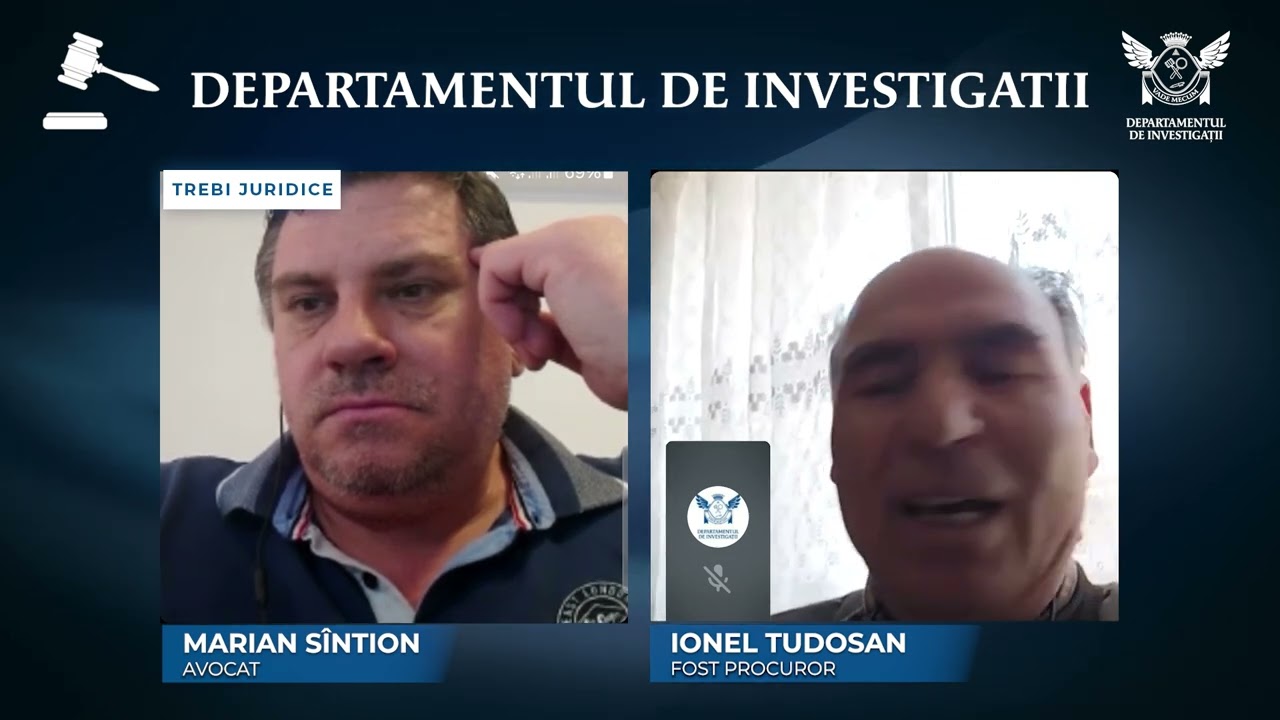 Trebi juridice: Ionel Tudosan, un procuror pe care D.N.A. a vrut să-l distrugă!