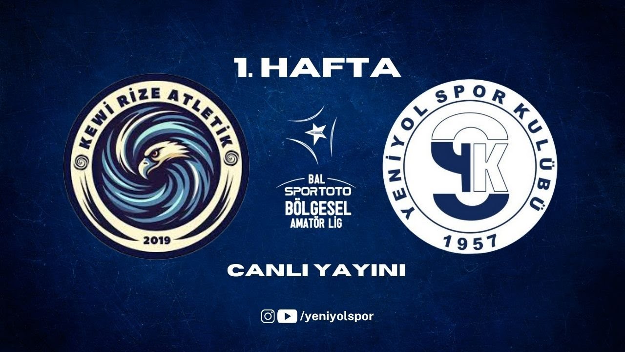 RİZE ATLETİK - YENİYOLSPOR BAL LİGİ 1.HAFTA CANLI YAYINI