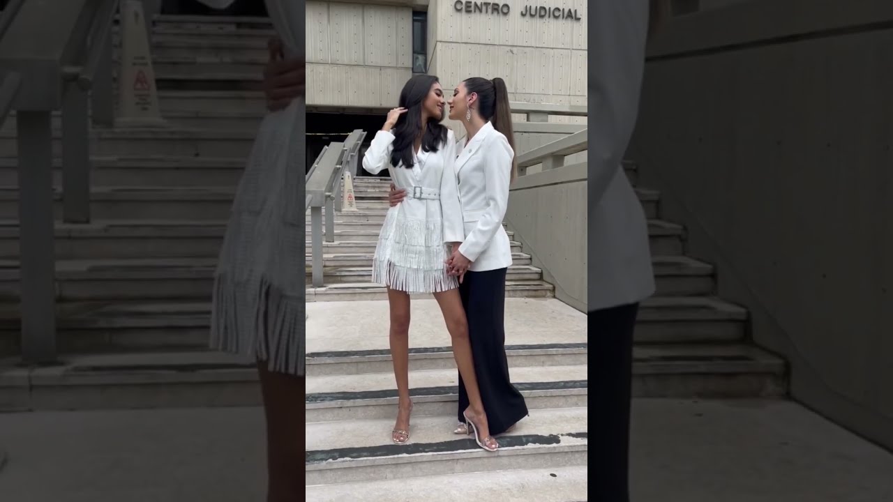 Deux reines de beaut&eacute; ont r&eacute;v&eacute;l&eacute; leur idylle ainsi que leur mariage au grand jour #LGBT