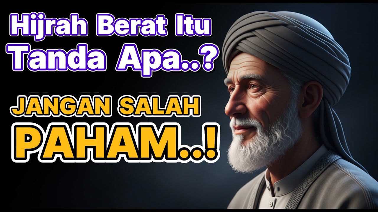 Kenapa Setelah Hijrah Hidup Malah Makin Berat? Jangan Salah Menyimpulkan Ini!