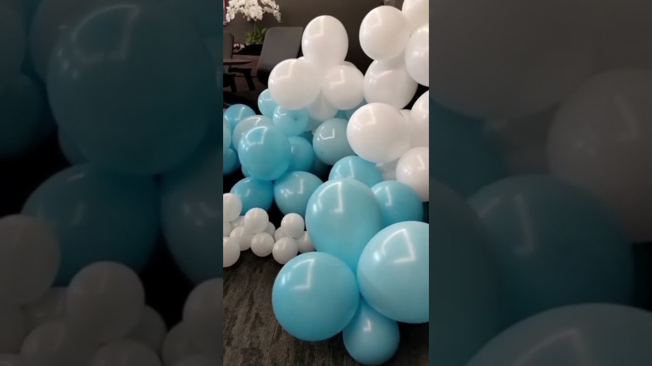Organic balon dekorasi  