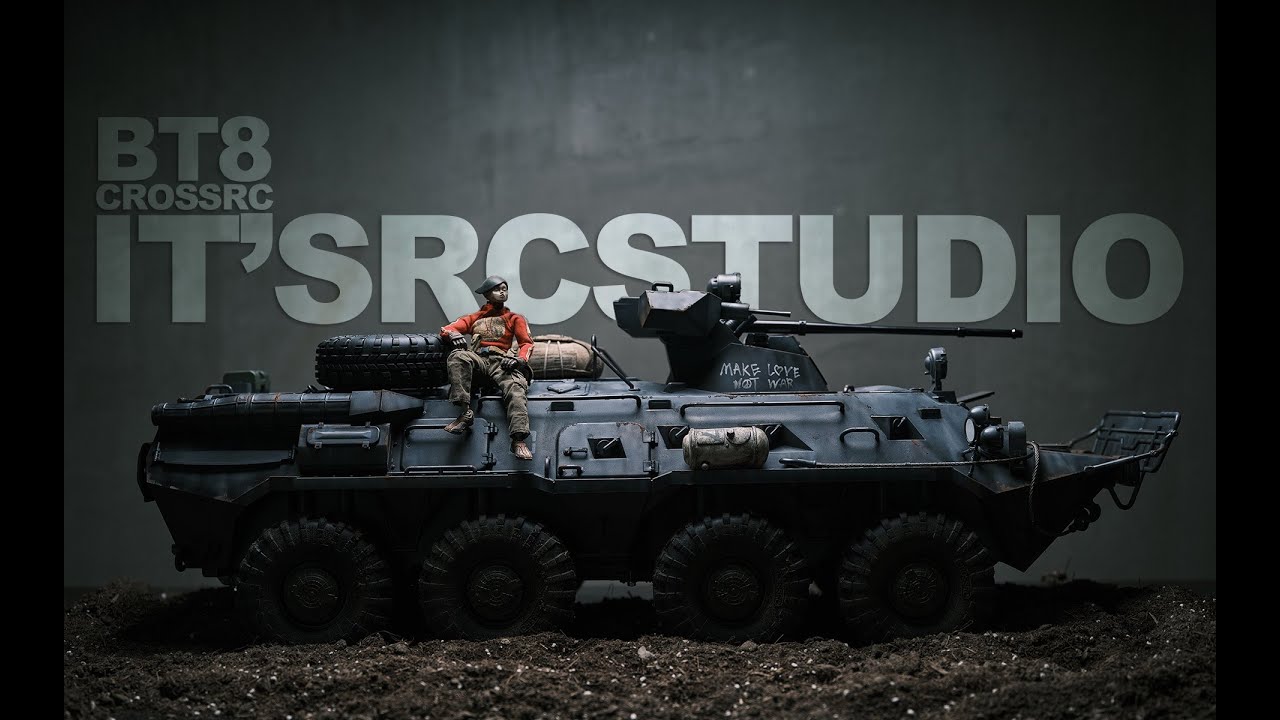 1/12 Scale Rc 8x8 CROSSRC BT8 Rc Show and Run / Best Moment