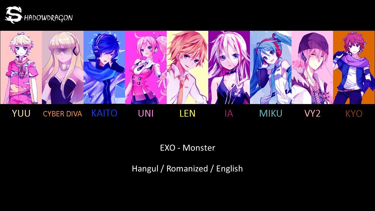 EXO - Monster [Vocaloid Cover] + Lyrics