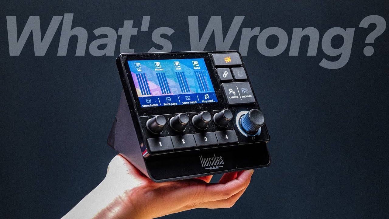 Why Can’t Anyone Replace The GoXLR? -- The Hercules XLR 200 Live Streaming Mixer