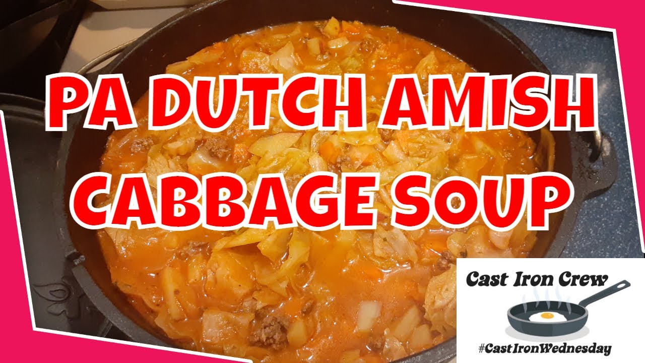 PA DUTCH AMISH CABBAGE SOUP
