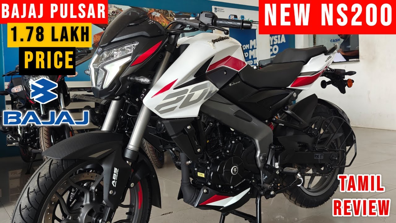 New Bajaj Pulsar NS200 Bike Launched💥 Details In Tamil|Price 1.78 Lakh In India|Ns200 street King🔥